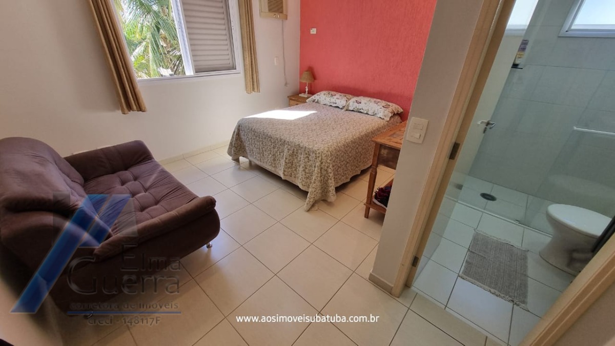 Ubatuba, Itaguá - Apartamento com 03 dormitórios, sendo 01 suíte e area de lazer.