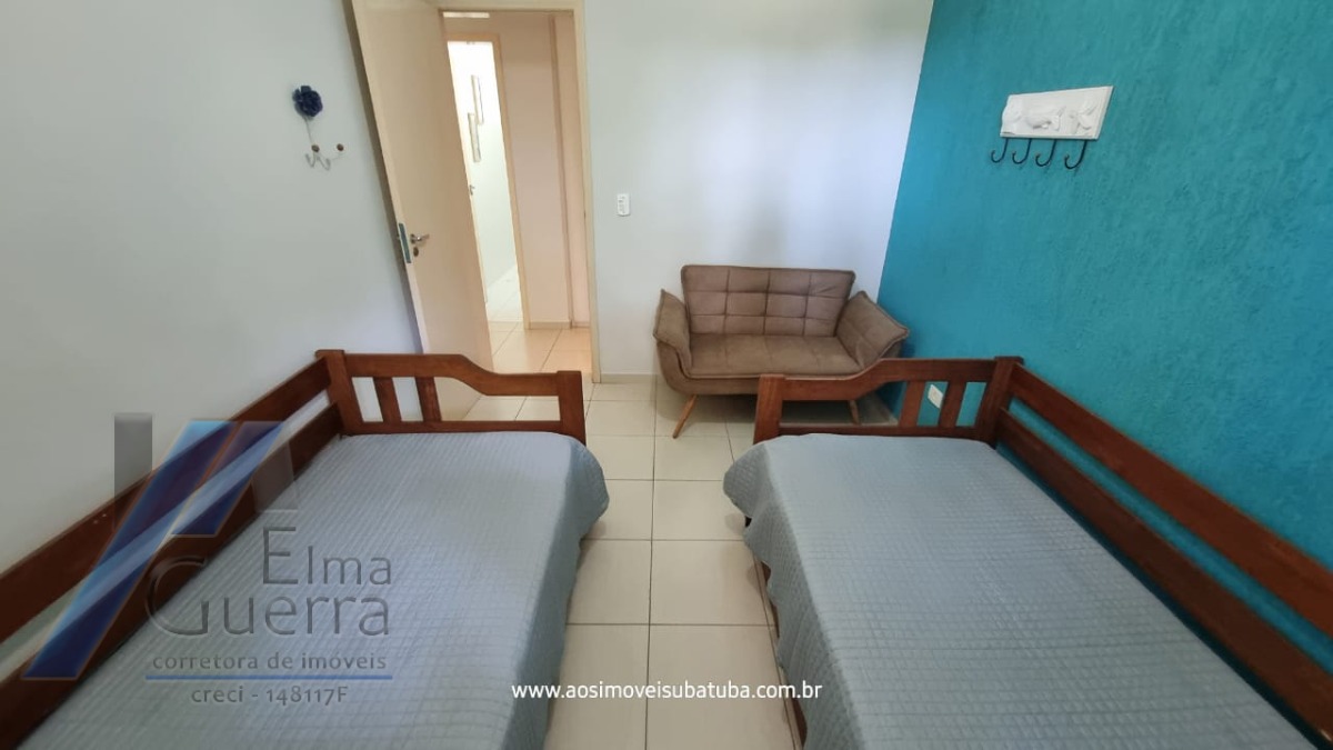 Ubatuba, Itaguá - Apartamento com 03 dormitórios, sendo 01 suíte e area de lazer.