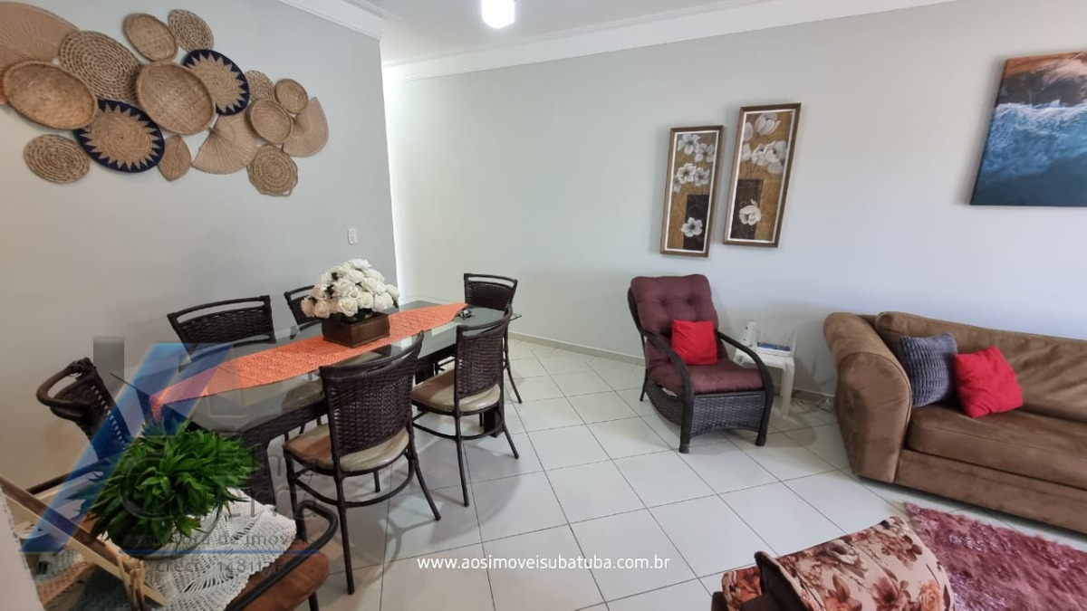 Ubatuba, Itaguá - Apartamento com 03 dormitórios, sendo 01 suíte e area de lazer.