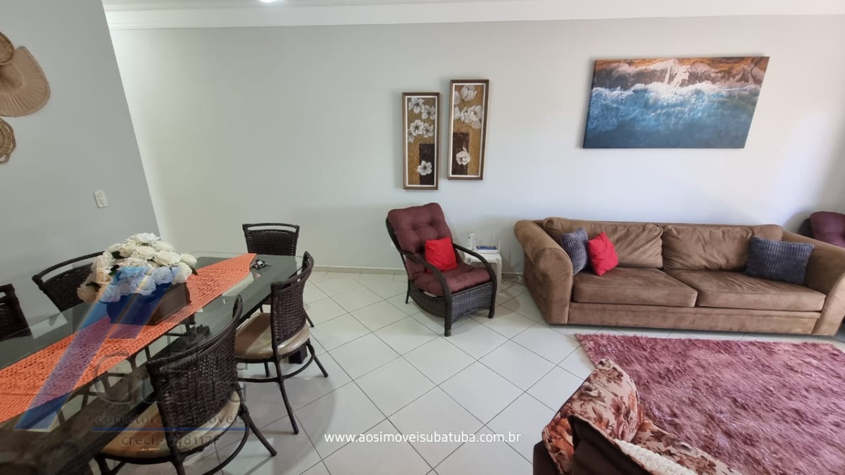 Ubatuba, Itaguá - Apartamento com 03 dormitórios, sendo 01 suíte e area de lazer.