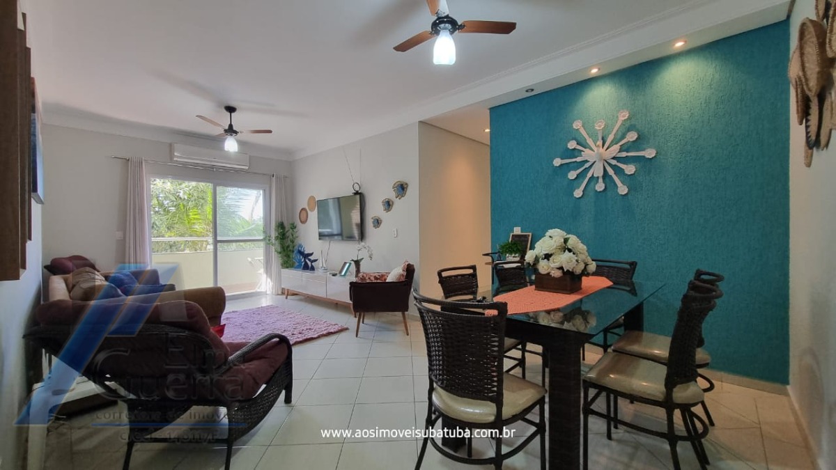Ubatuba, Itaguá - Apartamento com 03 dormitórios, sendo 01 suíte e area de lazer.