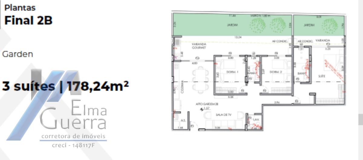 Apartamento à venda com 2 quartos, 107m² - Foto 29