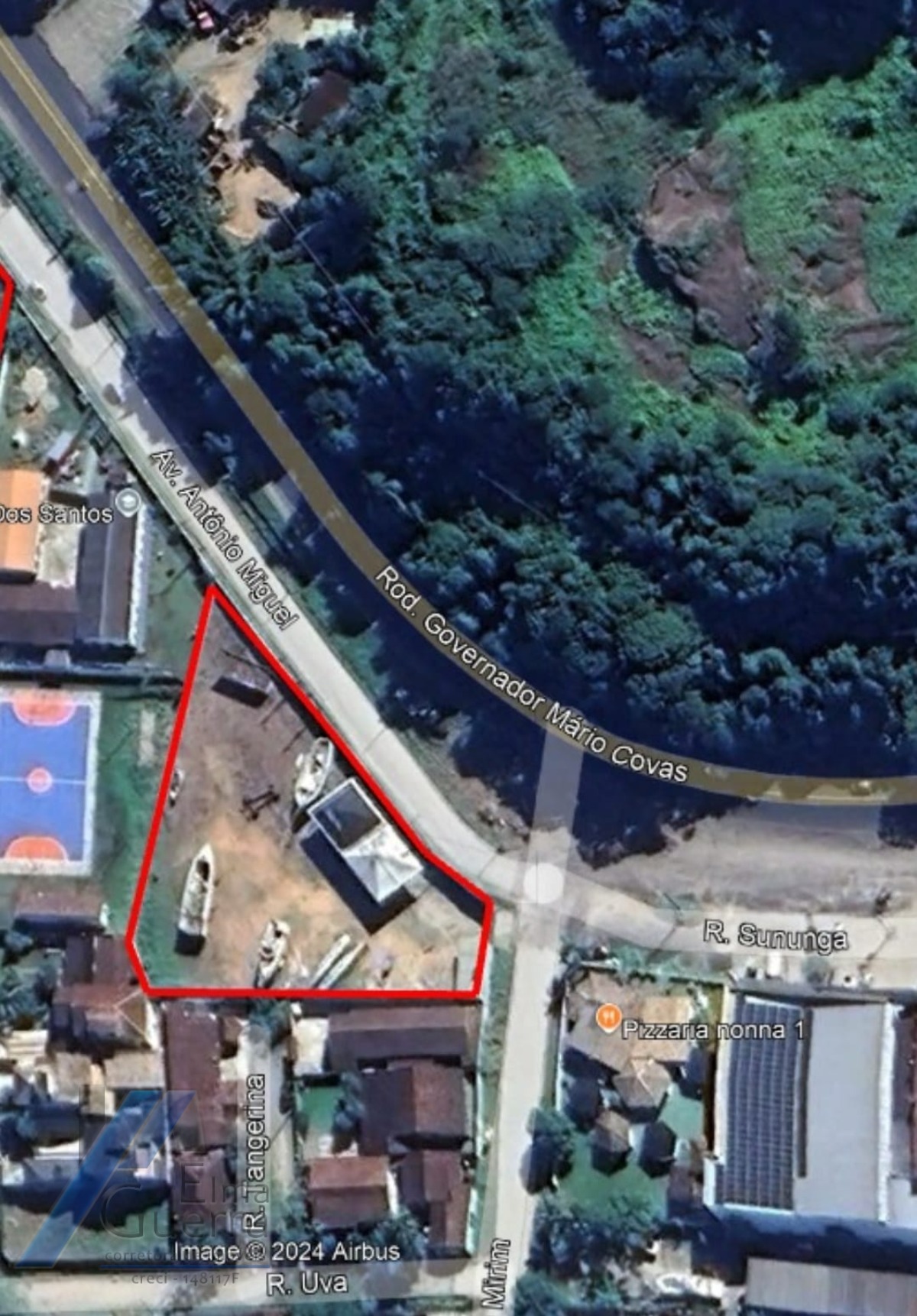 Ubatuba, Lazaro- Terreno aterrado e murado com 2.707 m2, aterrado e murado, documentação de escritura.