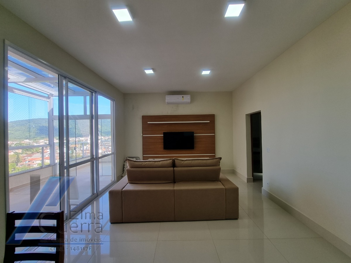 Ubatuba, Vivamar - Apartamento com 03 dormitorios sendo 03 suites, 240 m2 útil e vista para o mar.