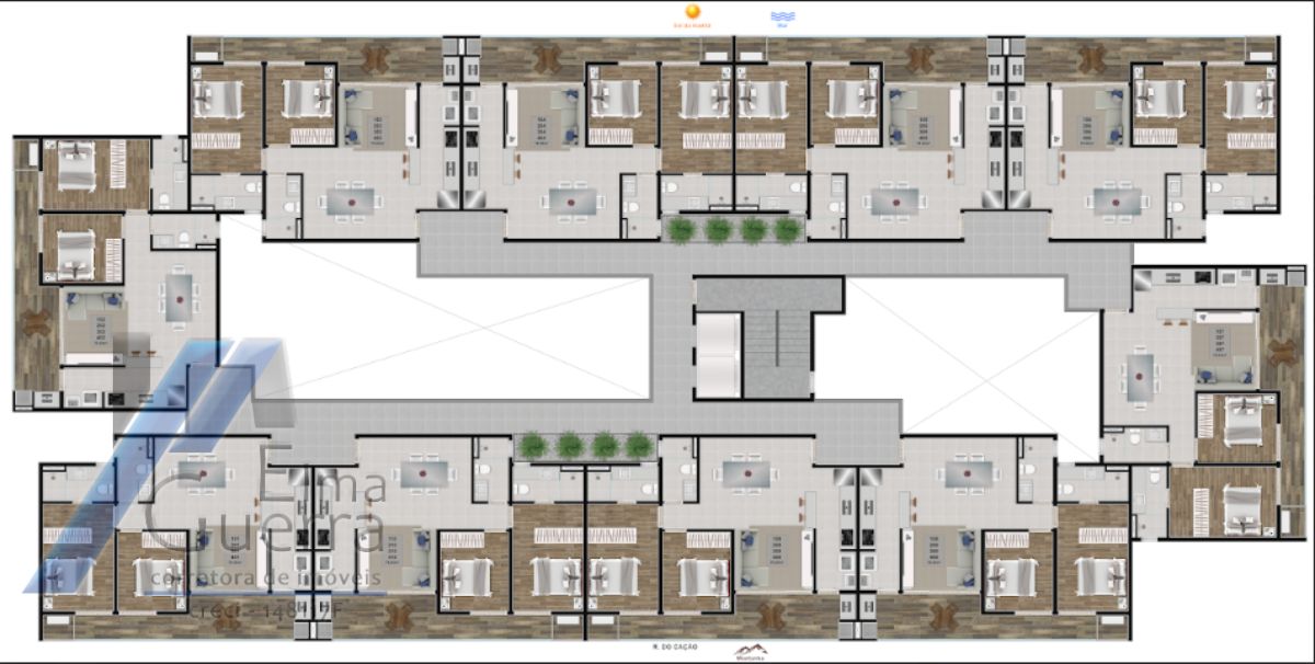 Ubatuba, Toninhas- Lançamento, Apartamento em construção com 00 dormitórios sendo 01 suite com área de lazer.