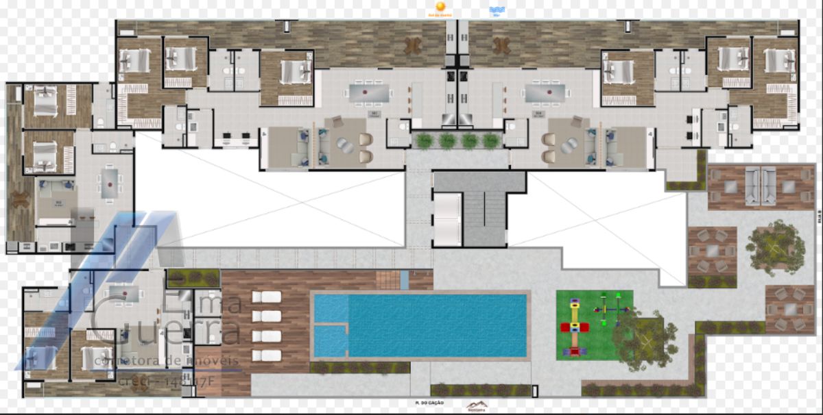 Ubatuba, Toninhas- Lançamento, Apartamento em construção com 00 dormitórios sendo 01 suite com área de lazer.