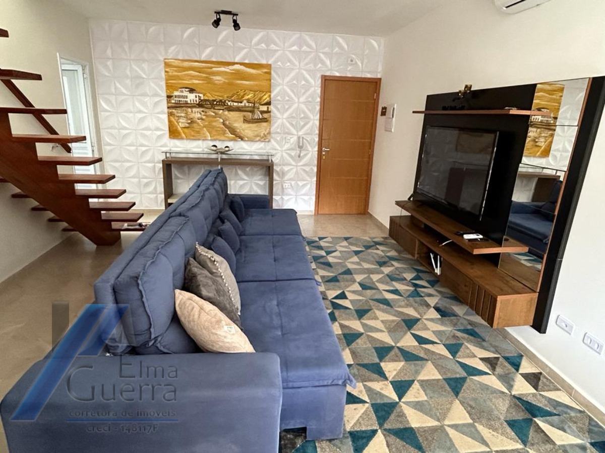 Ubatuba, Praia das Toninhas - Apartamento cobertura com 03 dormitórios sendo 01 suite com vista para o mar.