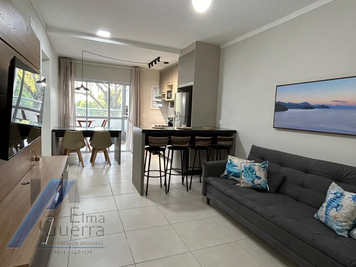 Ubatuba, Pereque-açú - Apartamento com 02 dormitórios, sendo 01 suíte e área de lazer.