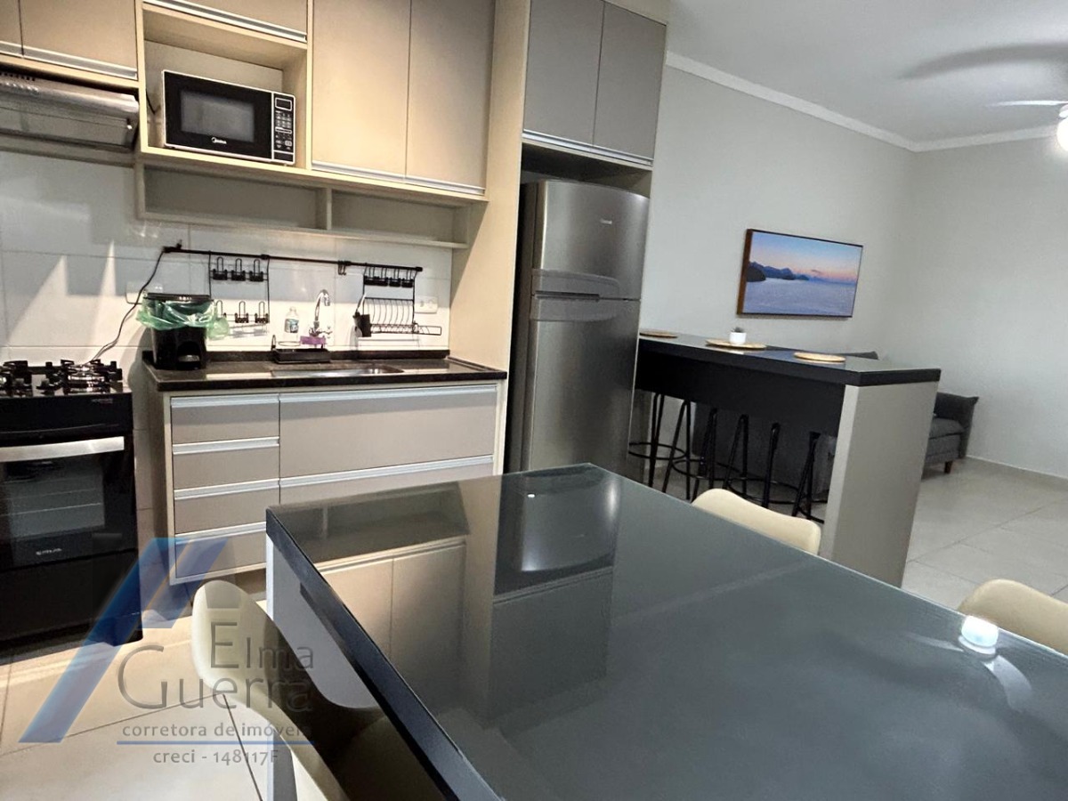 Ubatuba, Pereque-açú - Apartamento com 02 dormitórios, sendo 01 suíte e área de lazer.