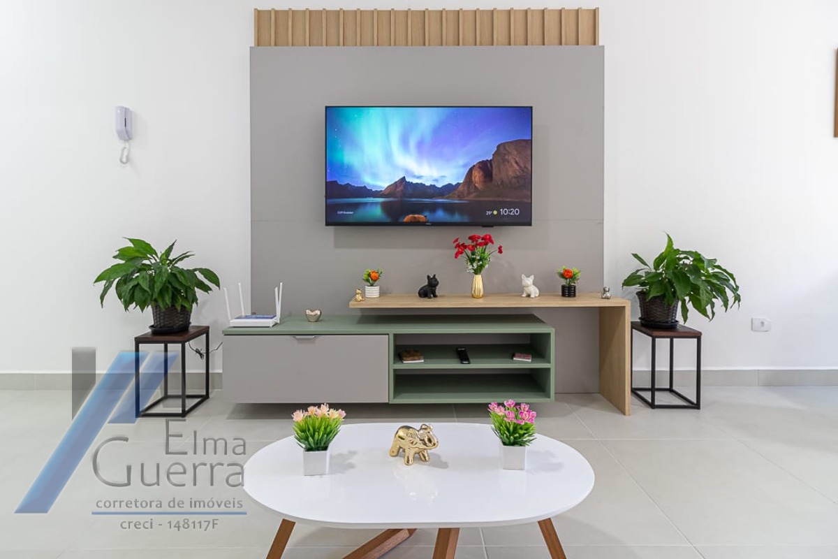 Ubatuba, Praia do Tenório - Apartamento com 02 suites e área de lazer.