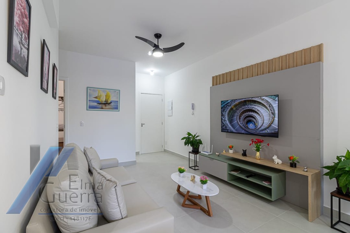 Ubatuba, Praia do Tenório - Apartamento com 02 suites e área de lazer.