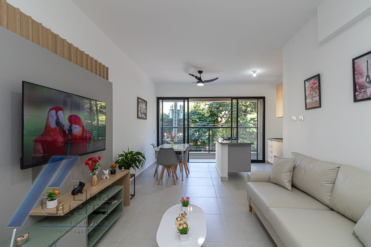 Ubatuba, Praia do Tenório - Apartamento com 02 suites e área de lazer.