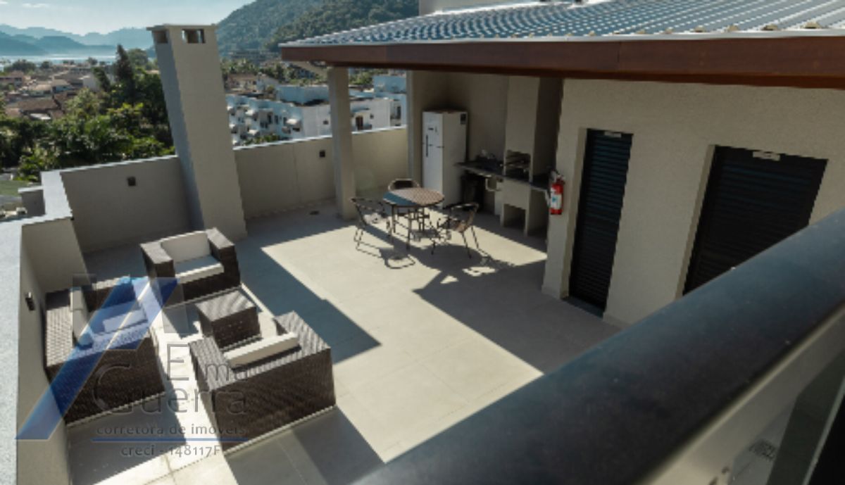 Ubatuba, Praia do Tenório - Apartamento com 02 suites e área de lazer.