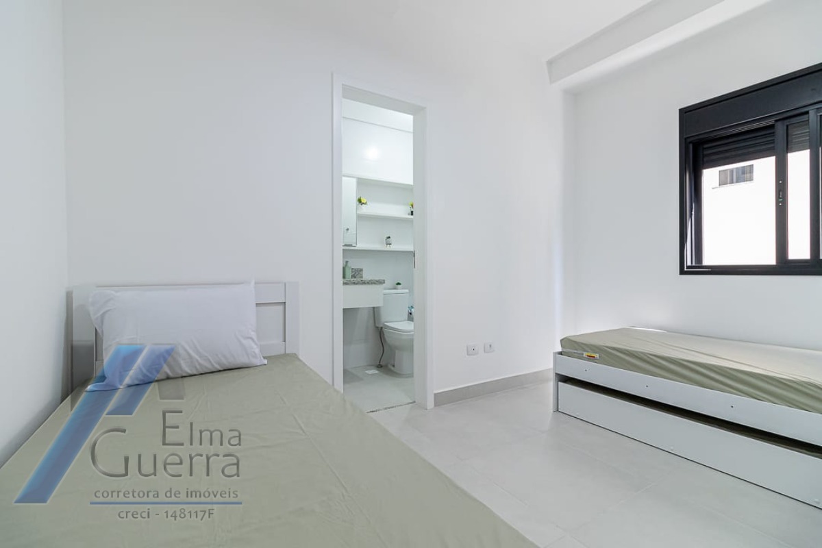 Ubatuba, Praia do Tenório - Apartamento com 02 suites e área de lazer.
