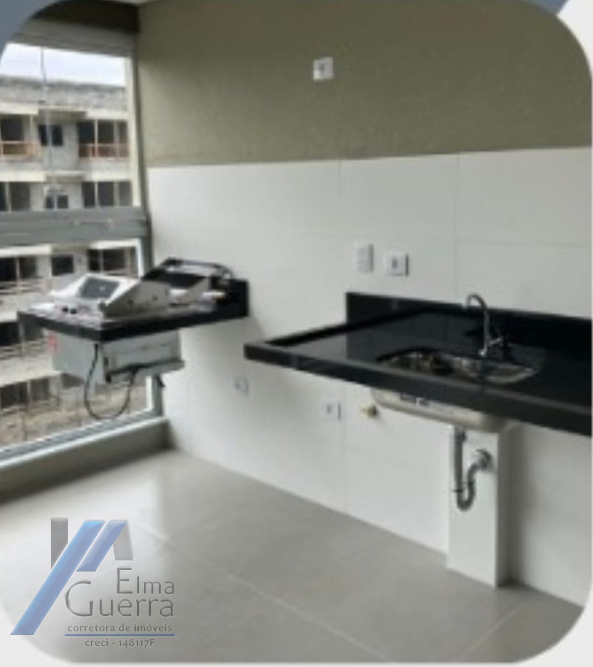 Ubatuba, Toninhas - Apartamento STUDIO, em construção com área de lazer.