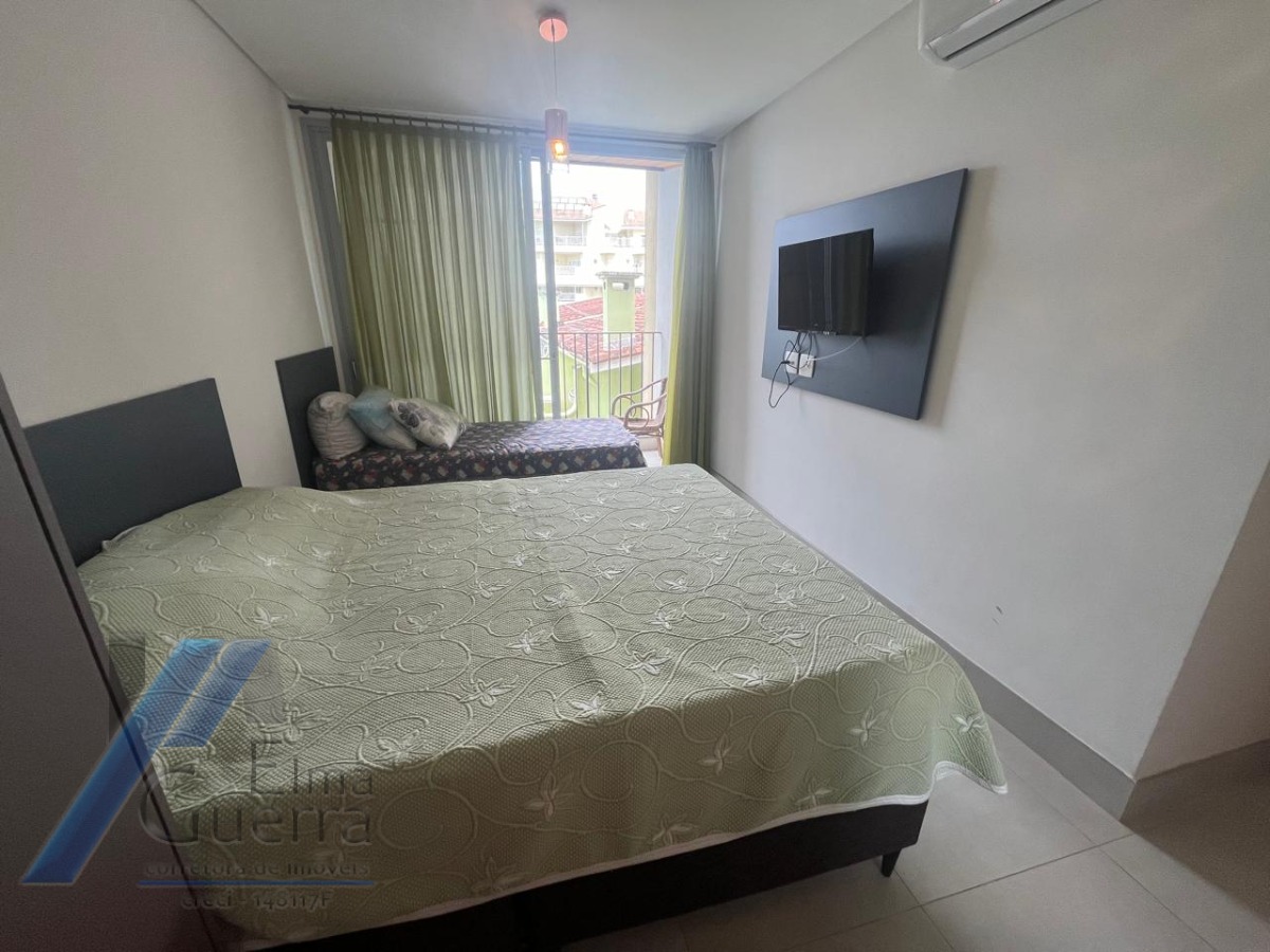 Ubatuba, Praia Grande - Apartamento com vista para o mar, com 02 dormitórios e área de lazer completa..