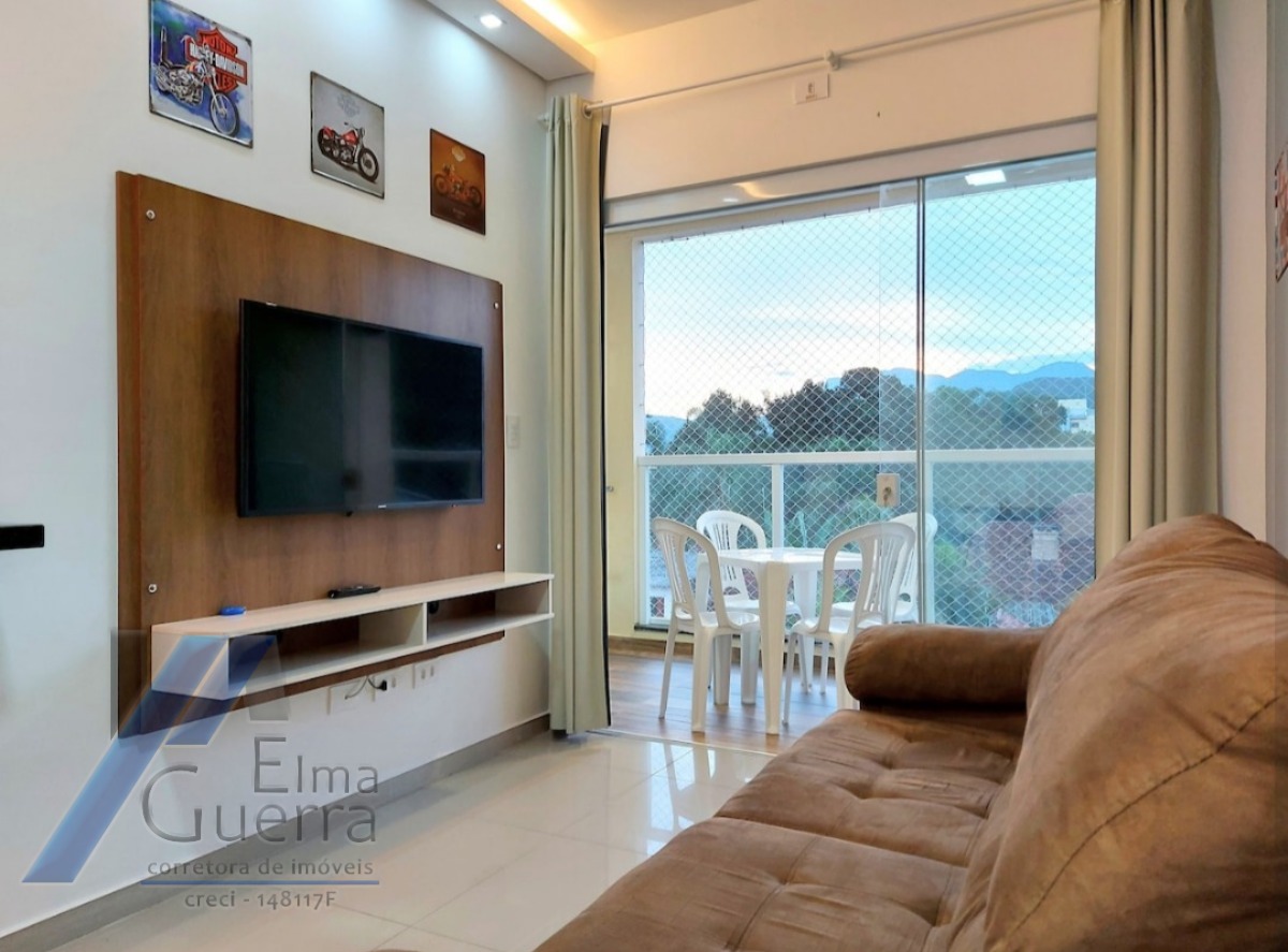 Ubatuba, Centro - Apartamento mobiliado com 02 dormitórios sendo 01 suíte e área de lazer.