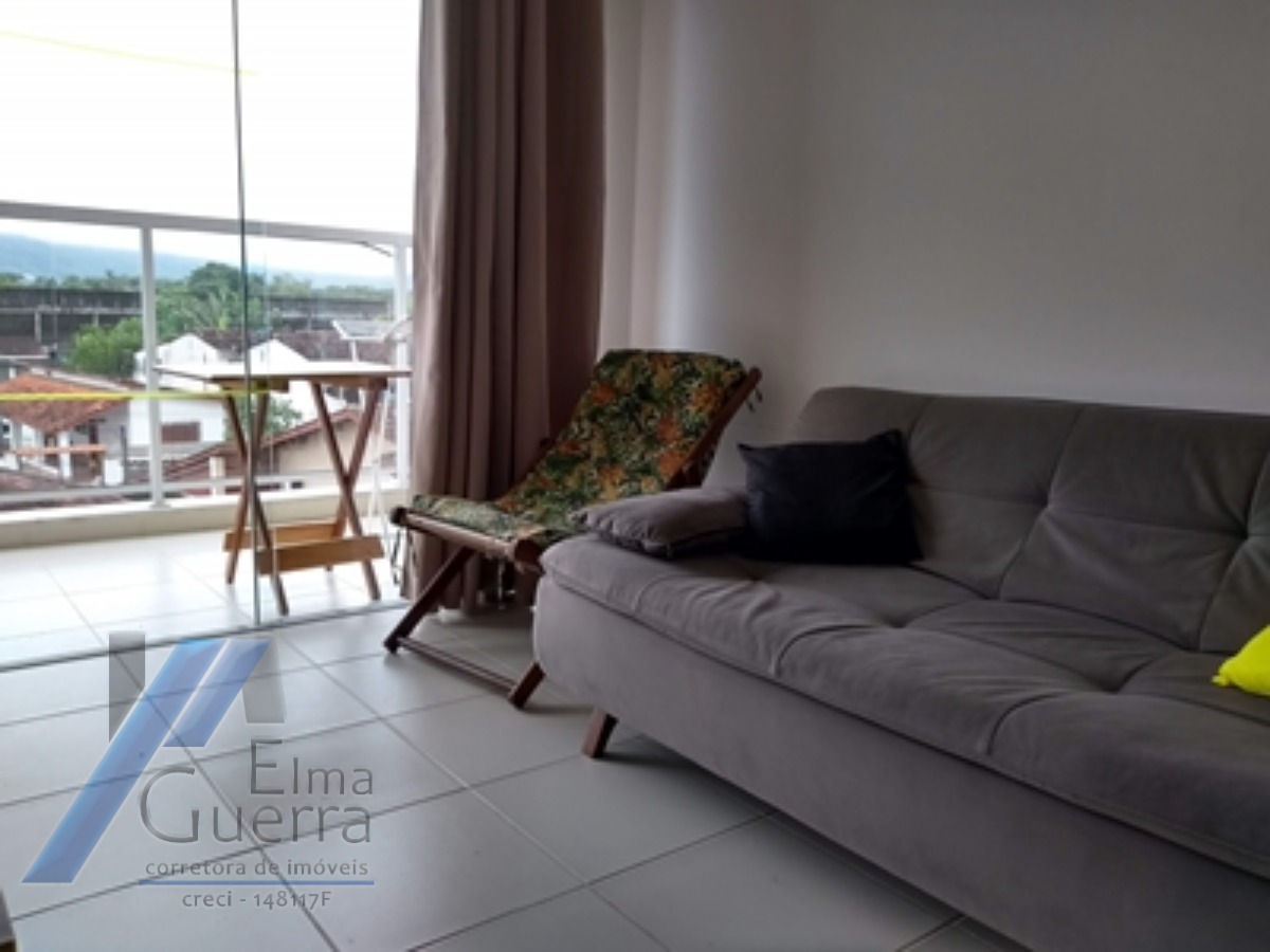Ubatuba, Pereque-Açu - Apartamento bem localizado, 75m2 útil, 02 Dormitórios sendo 01 suíte e área de lazer.