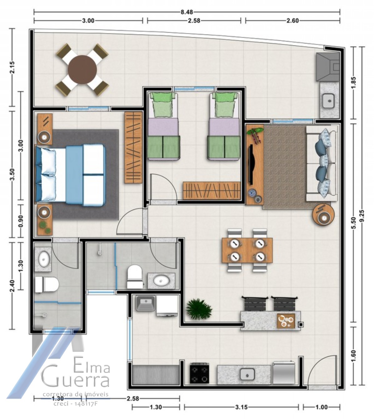 Apartamento, 2 quartos, 80 m² - Foto 13