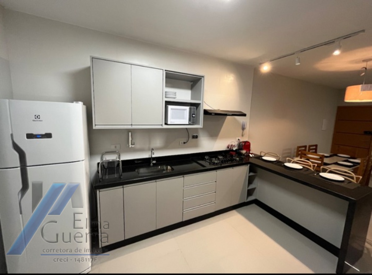 Ubatuba, centro - Apartamento mobiliado com 03 dormitórios sendo 01 suíte com área de lazer.
