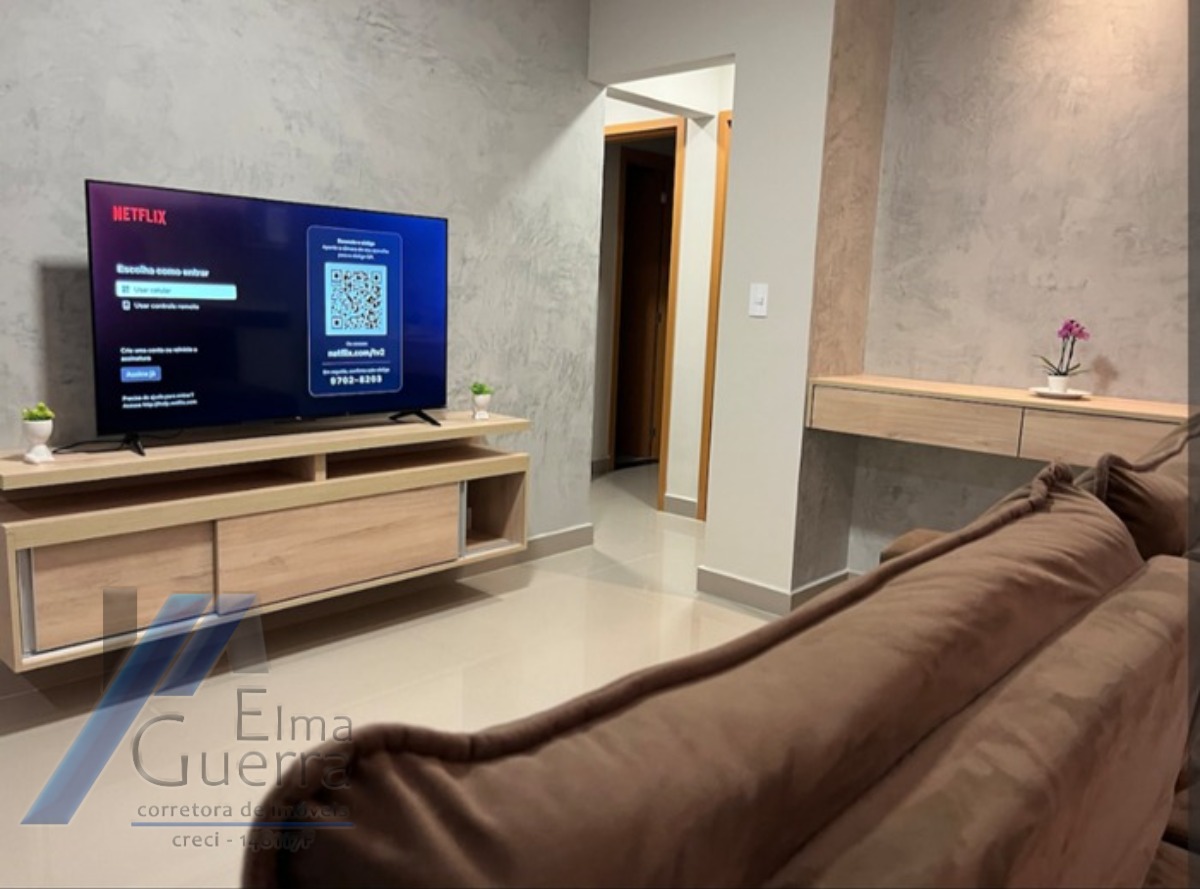 Ubatuba, centro - Apartamento mobiliado com 03 dormitórios sendo 01 suíte com área de lazer.