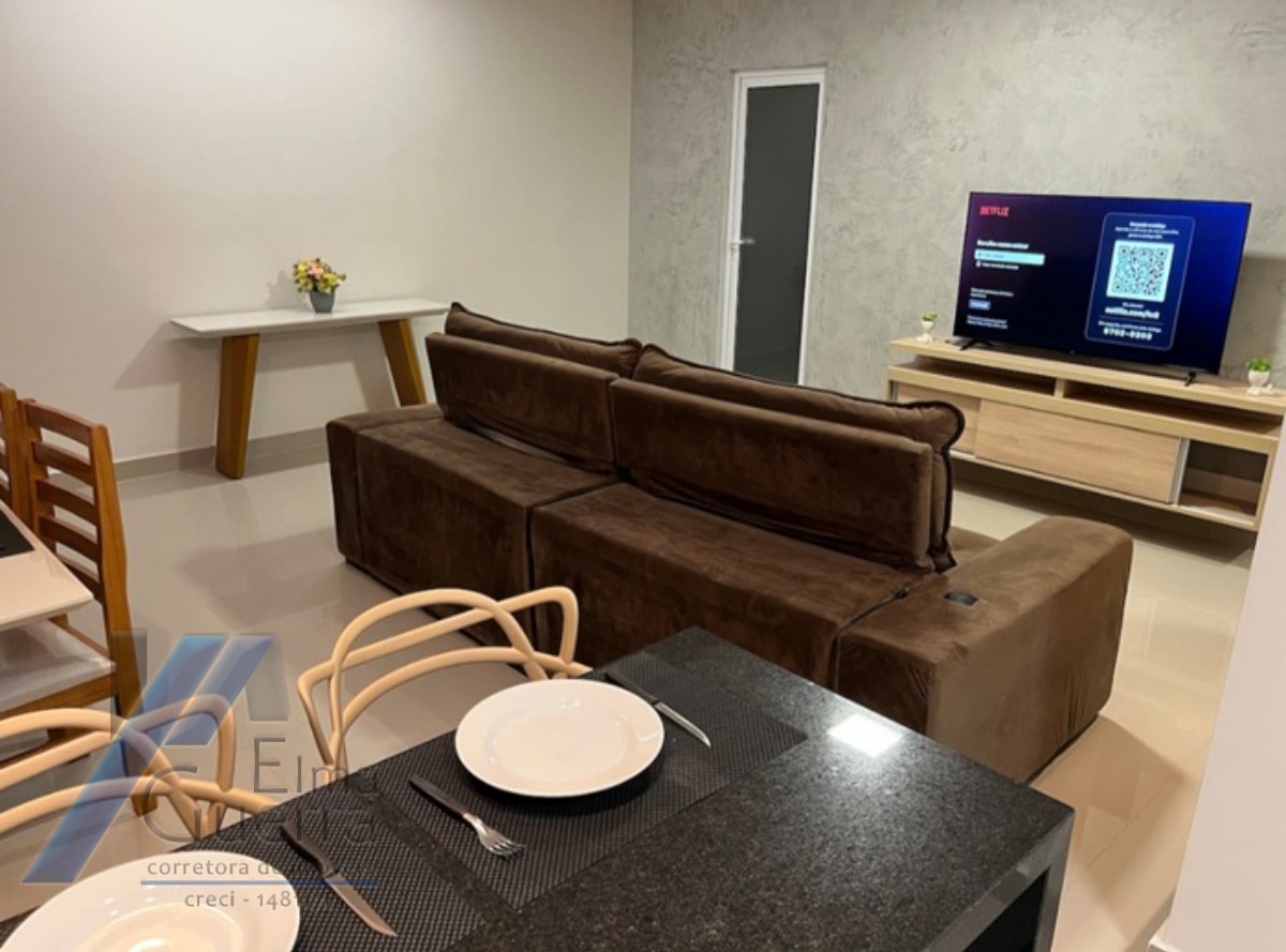 Ubatuba, centro - Apartamento mobiliado com 03 dormitórios sendo 01 suíte com área de lazer.