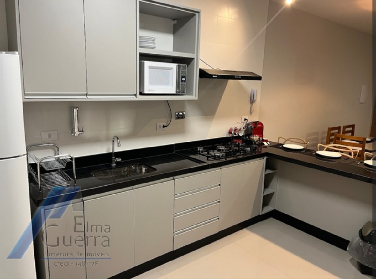 Ubatuba, centro - Apartamento mobiliado com 03 dormitórios sendo 01 suíte com área de lazer.
