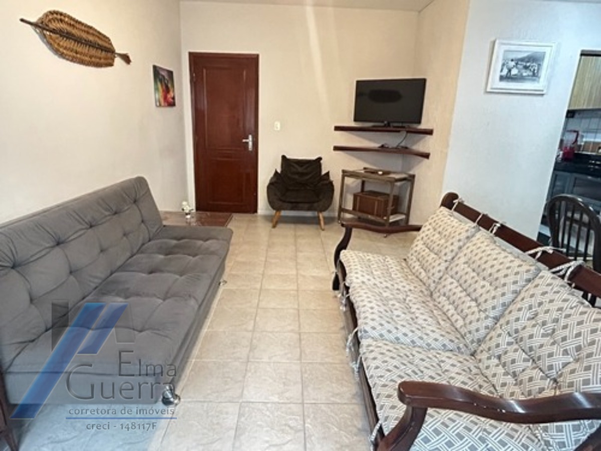 Ubatuba, Centro - Apartamento com 02 suítes e área de lazer.