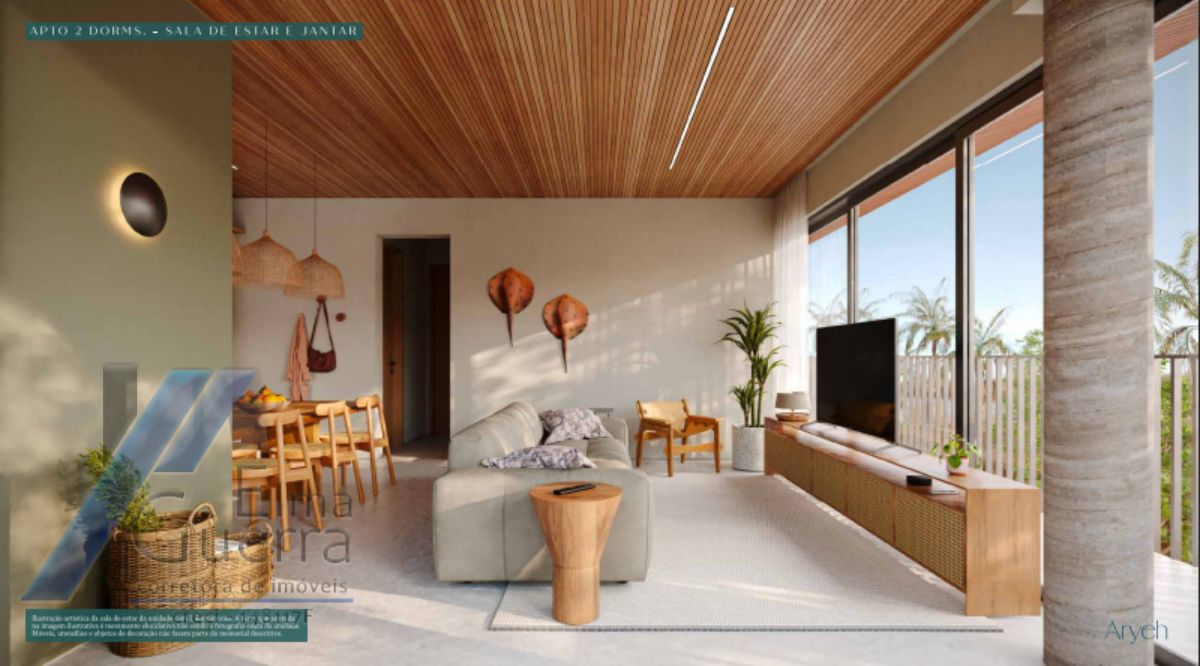 Ubatuba, Tenório - LANÇAMENTO, apartamento em construção com 02 dormitórios sendo 01 suíte e área de lazer.
