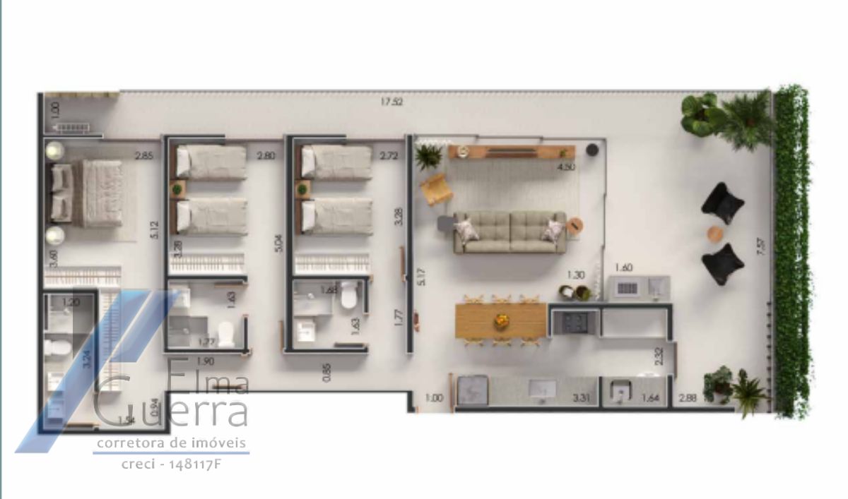 Ubatuba, Tenório - LANÇAMENTO, apartamento em construção com 02 dormitórios sendo 01 suíte e área de lazer.