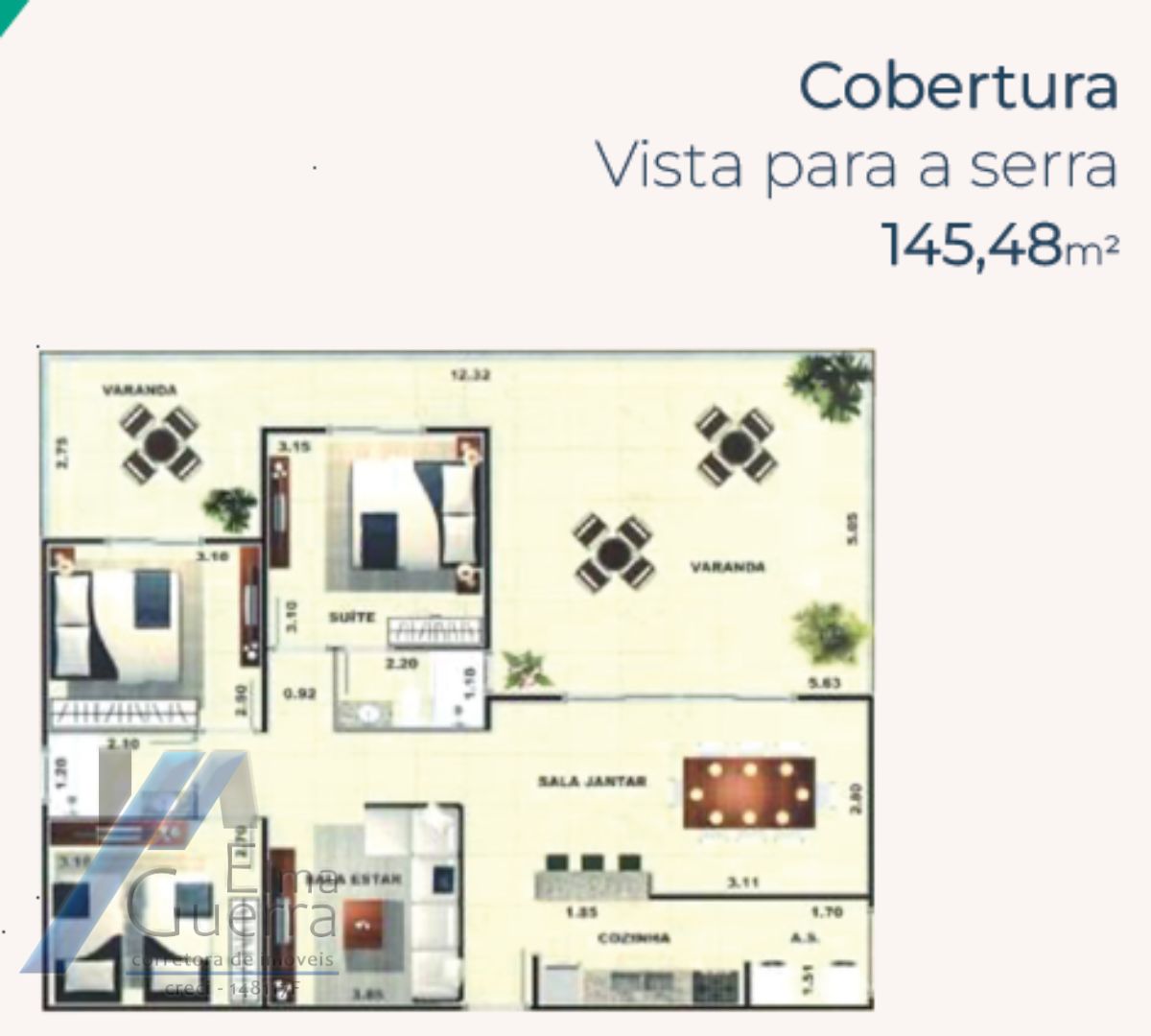 Ubatuba - Pereque açu - Apartamento com 02 dormitórios sendo 01 suíte e área de lazer.
